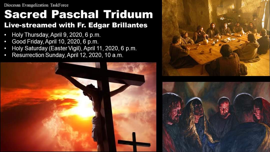 Sacred Paschal Triduum Schedule Our Lady of the Mount Catholic Church